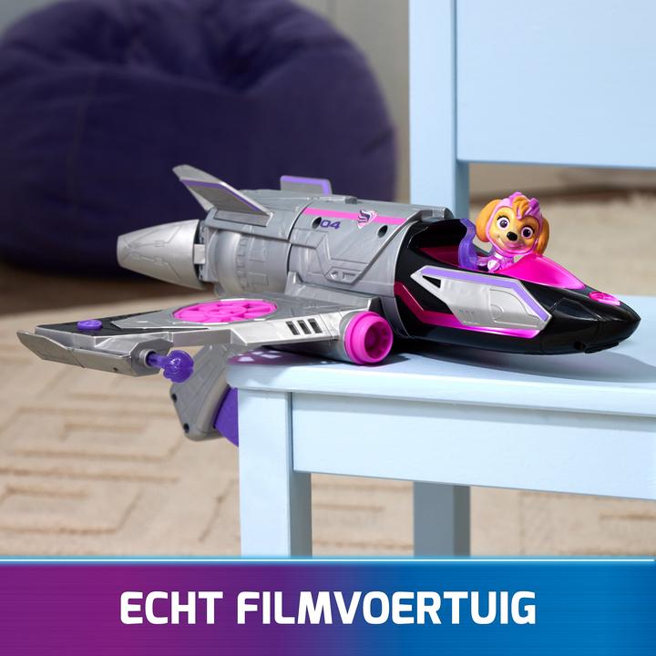 Actual product image Paw Patrol Movie II Skyes Deluxe Jet Flyer