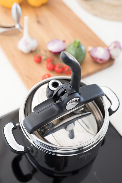 Image du produit Lagostina Autocuiseur Mia, 22 cm, 5 L (22 cm, Cuiseur à vapeur, Acier inoxydable)
