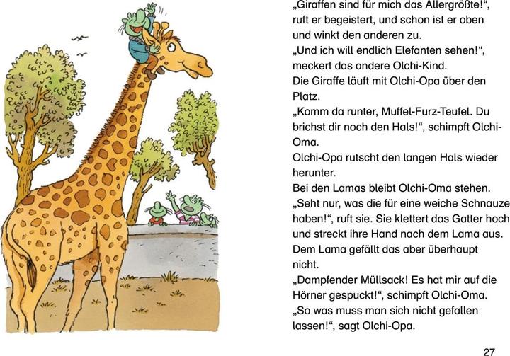 Immagine prodotto Die Olchis im Zoo (Tedesco, Dieta Erhard, 2019)