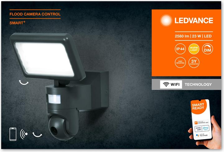 Actual product image Ledvance Smart+ Wifi Flood (2000 lm, IP44)