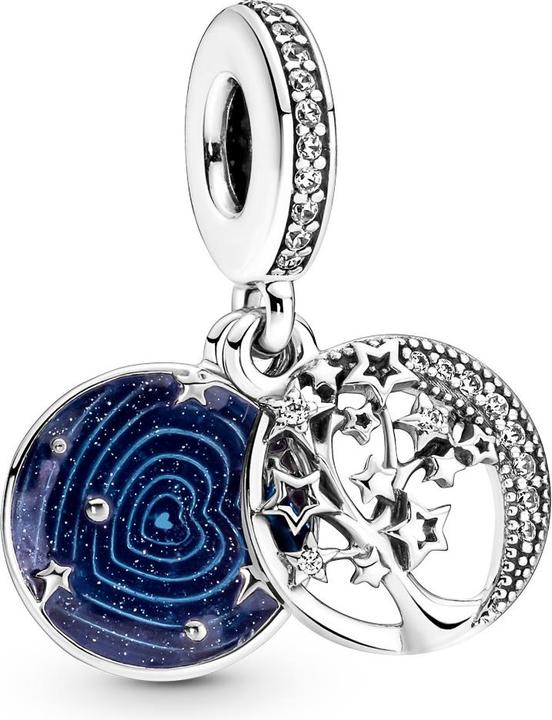 Actual product image Pandora Tree, galaxy & moon (Silver 925)