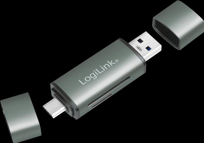 Actual product image LogiLink USB 3.2 Gen1 card reader (USB-C 3.2 Gen 1)