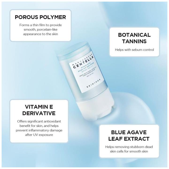 Image du produit Skin1004 Madagascar Centella Hyalu-Cica Silky-Fit (Stick solaire, SPF 50, 7 g)