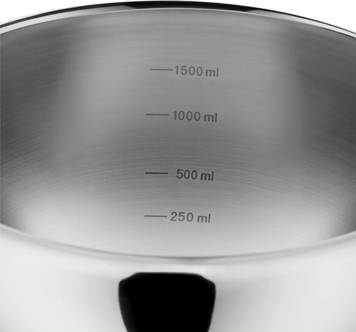 Produktbild WMF Rührschüssel 1,25l Schüssel 20cm Function Bowls Edelstahl stapelbar (20 cm, 1.50 l, 1 x)