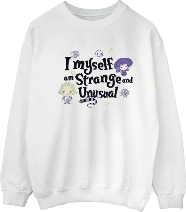 Immagine prodotto Beetlejuice I Myself Am Strange And Unusual Felpa Adulto Unisex (3XL)