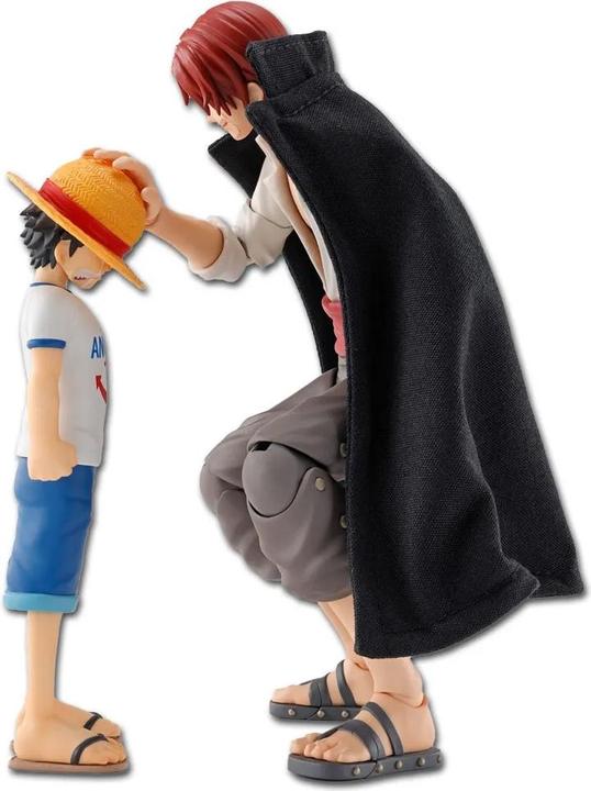 Bandai One Piece S.H.Figuarts Actionfiguren 2er-Pack Shanks & Monkey D. Luffy Childhood Ver.