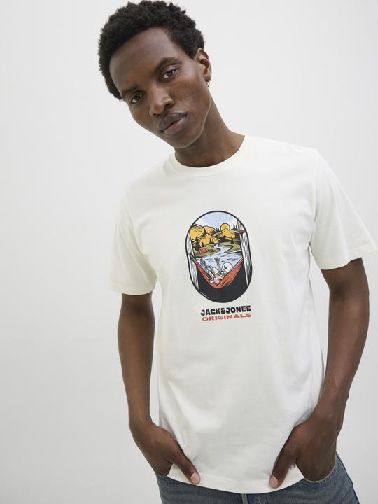 Produktbild Jack & Jones Gedruckt Rundhalsausschnitt T-shirt T-shirt (XL)