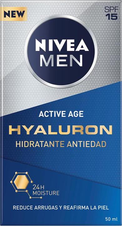 Immagine prodotto NIVEA Men Active Age Hyaluron (50 ml, Crema da giorno, SPF 15)
