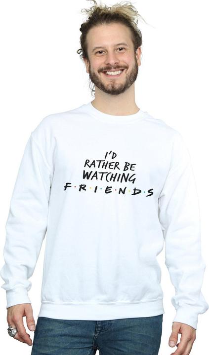 Immagine prodotto Friends Rather Be Watching Felpa Uomo (L)