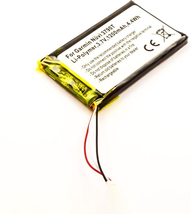 Immagine prodotto AGI Batteria compatibile con Garmin nüvi 3790T - Batteria - 1.200 mAh