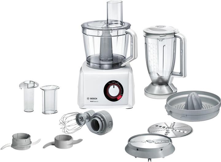 Image du produit Bosch Hausgeräte Robot de cuisine MultiTalent 8 Translucide, balances intégrées (1100 W)