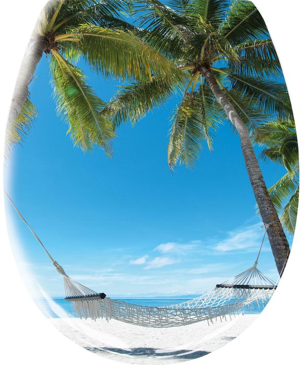 Image du produit Kleine Wolke Siège de toilette Bahamas avec abaissement automatique, Multicolore