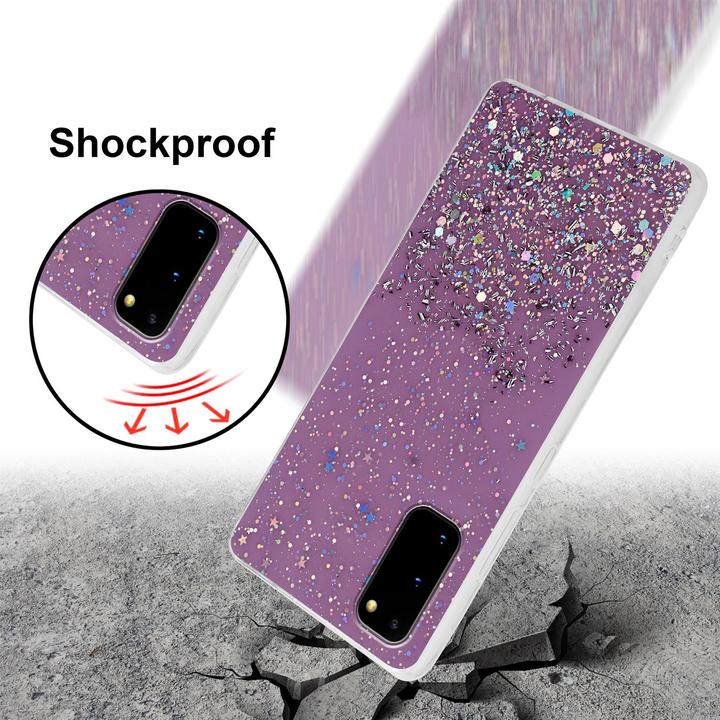 Immagine prodotto Cadorabo Copertura in TPU scintillante (Samsung Galaxy S20+)