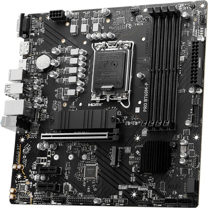 MSI PRO B760M-P (LGA 1700, Intel B760, mATX)