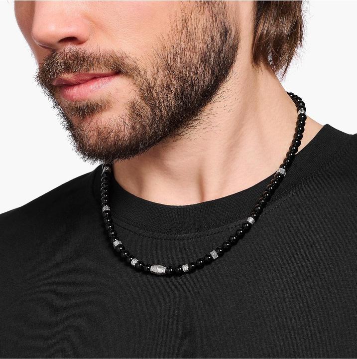 Image du produit Thomas Sabo Chaîne éléments Onyx (Argent 925, 50 cm)