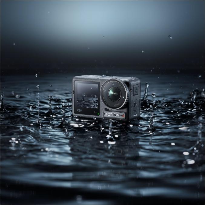 Image du produit DJI Osmo Action 4 Adventure Combo (120p, Bluetooth, WiFi)