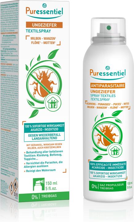 Actual product image Puressentiel Textilspray Ungeziefer