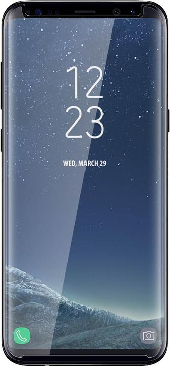 Actual product image Avizar Rounded edges + rim (1 Piece, Samsung Galaxy S8)