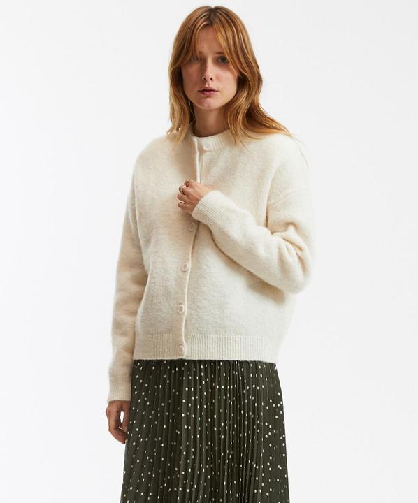 Produktbild La Redoute Collections Cardigan mit rundem Ausschnitt (S)
