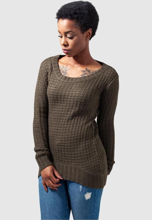 Immagine prodotto Urban Classics Maglione lungo da donna con collo largo - 536 (5XL)