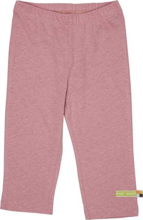 loud + proud Hose uni mit Leinen Aster