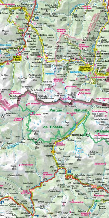 Produktbild MoTourMaps Pyrenäen (Frankreich-Spanien
