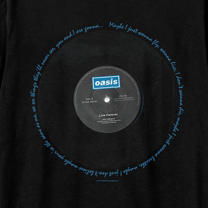 Immagine prodotto Oasis Live Forever Maglietta Adulto Unisex (XL)