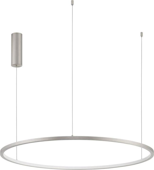 Immagine prodotto Nova Luce TARQUIN Luce a sospensione LED argento 46W bianco caldo 200x80cm dimmerabile 9345607