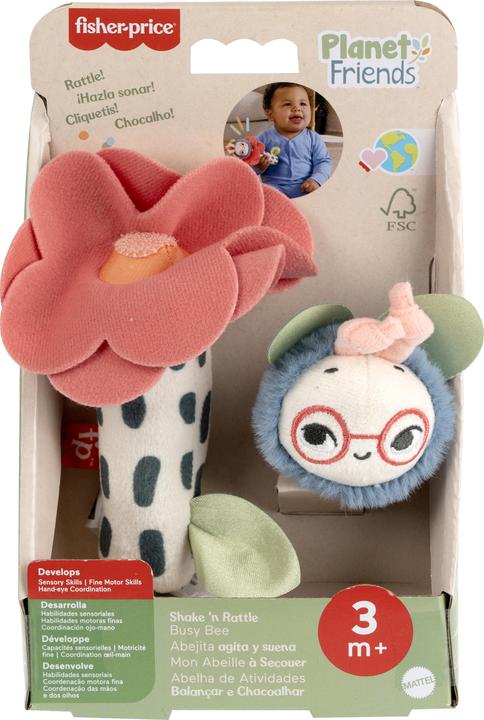Actual product image Fisher-Price Shake 'n Rattle Busy Bee