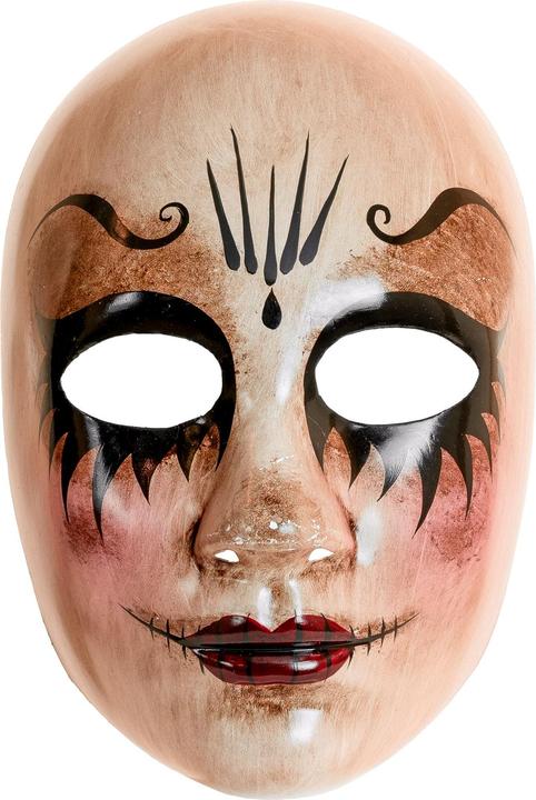 Actual product image Widmann Commedia Dell'Arte Mask Creepy Woman