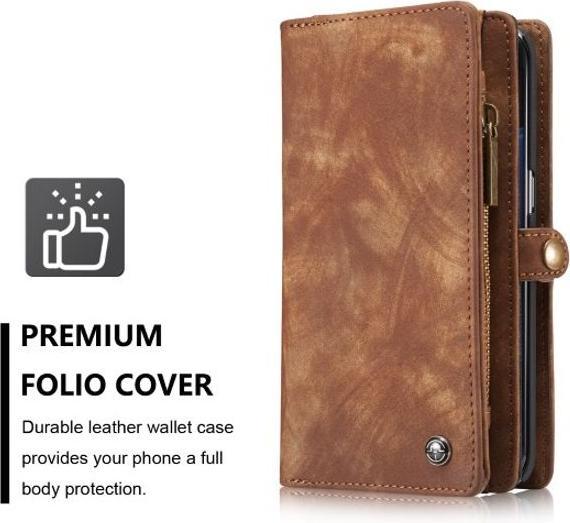 Actual product image Caseme Leather wallet with plastic cover (Samsung Galaxy S7 Edge)