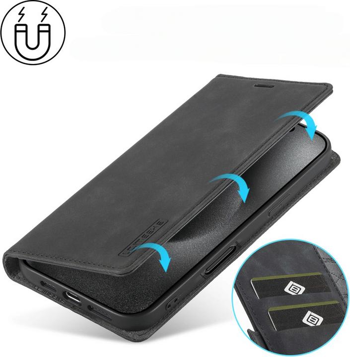 Produktbild LC.Imeeke iPhone 16 Pro - Flip Case Vintage (Apple iPhone 16 Pro)