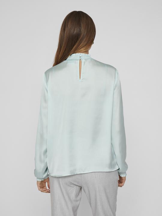 Actual product image Vila High Neck Top with Long Sleeves (36)