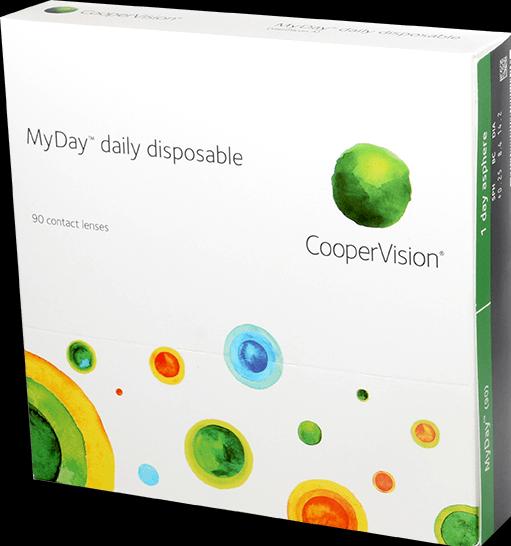 Produktbild MyDay daily disposable (90 Stück, Tageslinse, Sphärisch)
