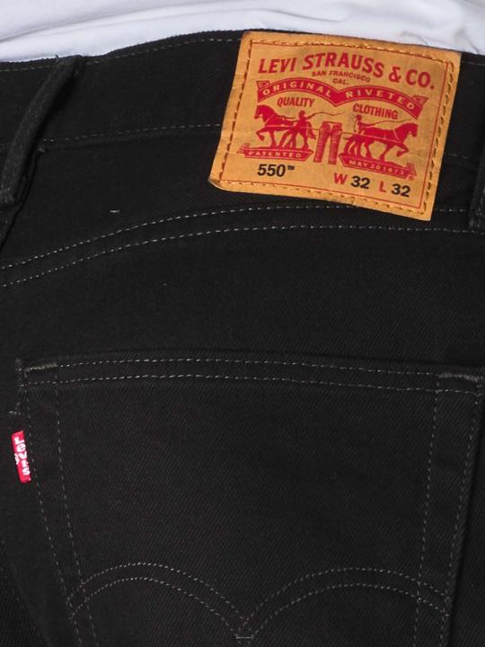 Produktbild Levis 550 Jeans Relaxed Fit black (W34/L30)