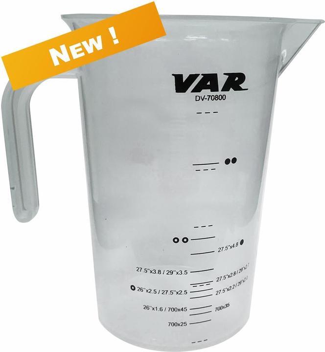 Actual product image VAR MEASURING BEAKER 500ML. (500 ml)