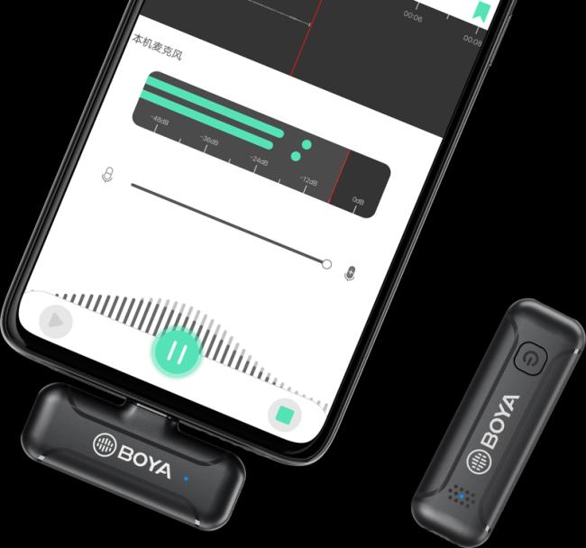 Produktbild Boya 2.4G Mini Wireless Microphone for Android/Type-C 1+1