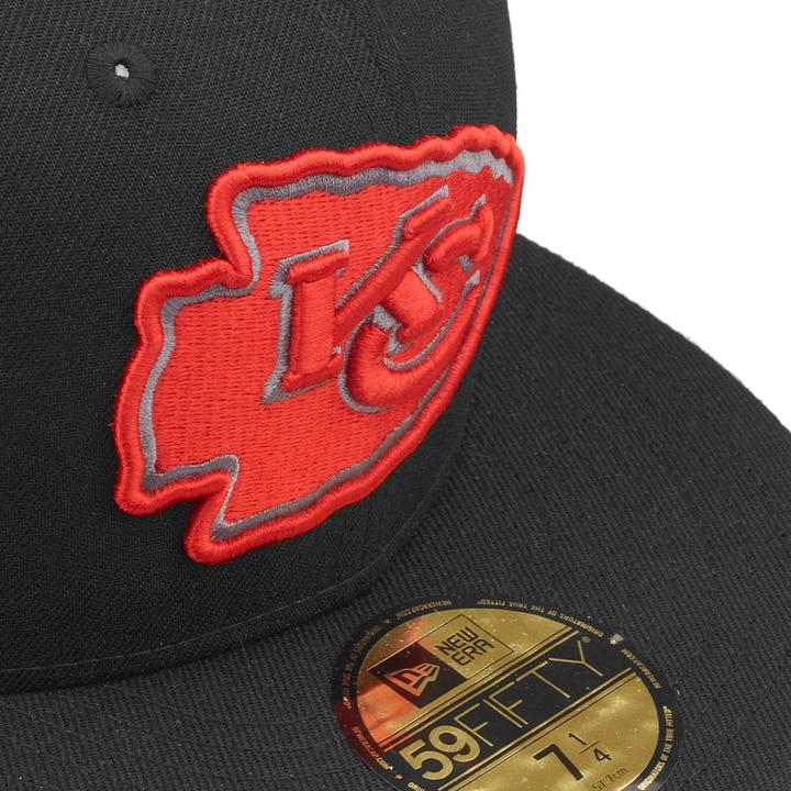 Actual product image New Era 59Fifty Fitted Cap - NFL Kansas City Chiefs - 7 1/4 (7 1/4)