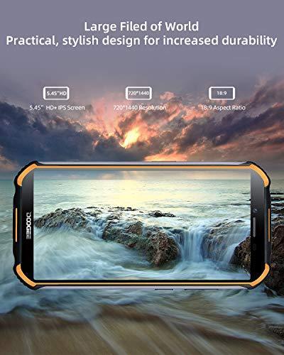 Image du produit Doogee S40 Pro (64 Go, Orange, Noir, 5.45", Double SIM hybride, 13 Mpx, 4G)