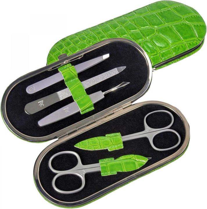 Actual product image Sacher TF200R.1024 - 5-piece manicure case manicure set apple leather