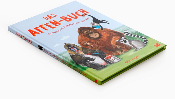 Produktbild Das Affen-Buch (Deutsch, Katie Viggers, Frederik Kugler, 2022)