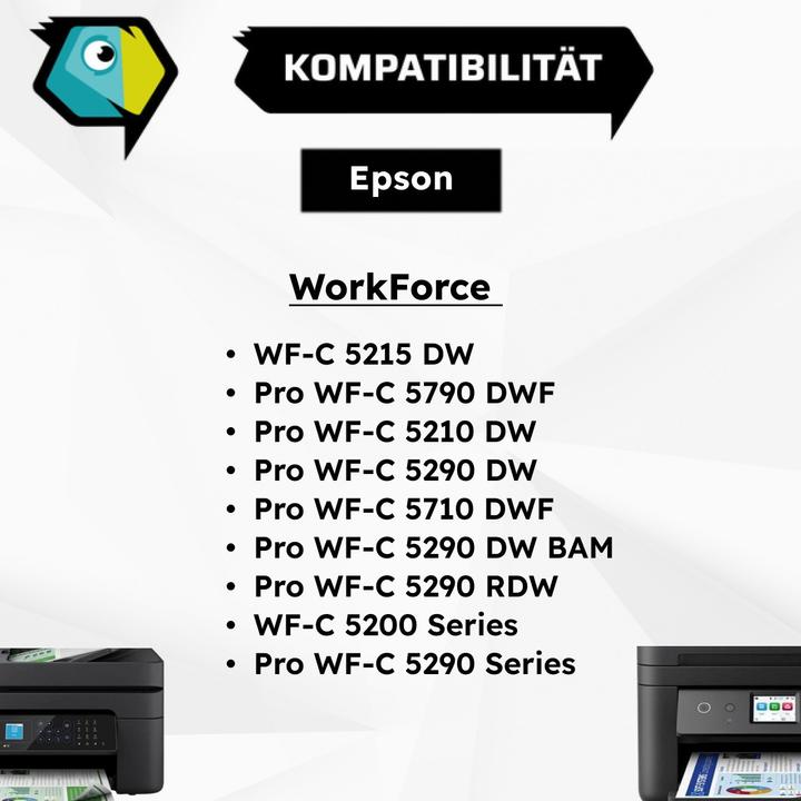 Image du produit Inkadoo Cartouches d'encre compatibles avec Epson C13T944340 / T9443, magenta Magenta (M)