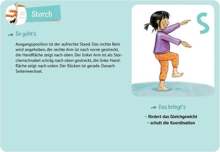 Produktbild Das Yoga-Abc für Kinder (Deutsch, Gertrud Fassl, Gabriele Pohl, 2023)