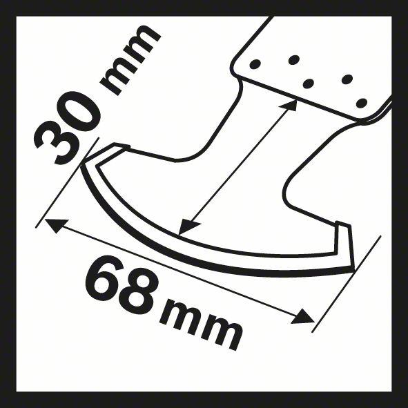 Immagine prodotto Bosch Professional Zubehör Lama di sega a segmenti Accessori M