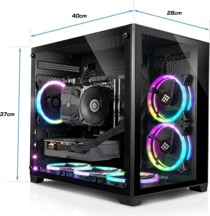 Produktbild Kiebel Panorama XS IC4D (AMD Ryzen 7 5700G, 32 GB, 1000 GB, AMD Radeon Graphics)