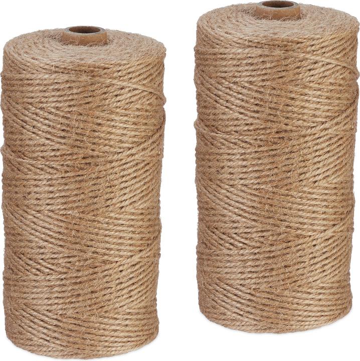 Actual product image Relaxdays 2x jute cord