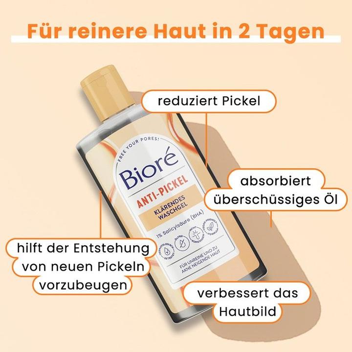 Produktbild Bioré Anti-Pickel Waschgel (Gel, 200 ml)