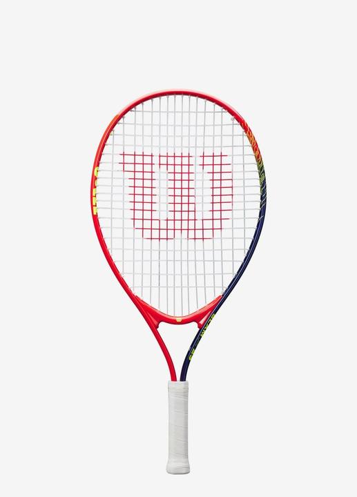 Actual product image Wilson Slam Junior 23 Boys Tennisschläger rot-gelb besaitet 205g L0 NEU (0, 200 g)