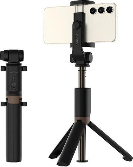Araree Selfie Stick Bluetooth Selfie POD czarny/black Tripod AR60-01729A