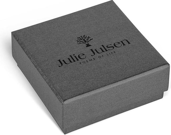 Produktbild Julie Julsen Amore Halskette 2 Herzen Silber (Silber, 42 cm)